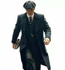 Cappotto invernale Peaky Blinders Thomas Shelby lungo lana outwear