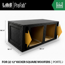 Doppio Sub Box con Porte Slot