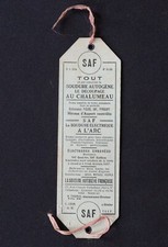 Segnalibro pubblicitario SAF