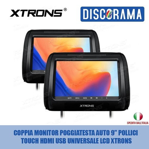 Coppia monitor poggiatesta - coppia,