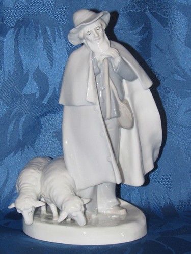 08e27 antica statuetta - antica, pastore