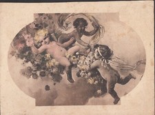 RARA STAMPA ANTICA 1900 SU