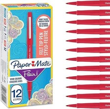 Paper Mate Nylon Flair 12 pz