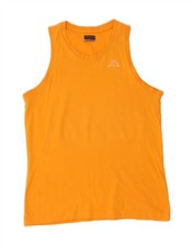 KAPPA Canotta Uomo Media Arancione Cotone DQ51