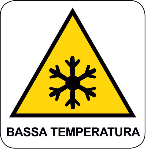 Adesivo segnaletica pericolo - adesivo,