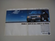 advertising Pubblicità 1990 BMW 524 TD