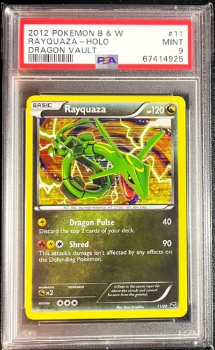 Psa mint rayquaza 20 holo - 11/20,