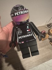 F1 Minifigure Figure 23/24 Cm XXL Lewis Hamilton 2020 Mercedes World Champion