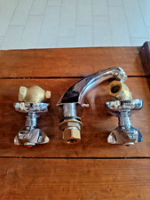 Rubinetto Miscelatore per Lavandino / Lavabo - 3 Fori - Cromo Lucido