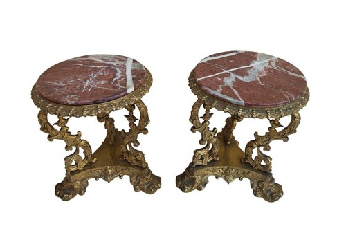 Antica xix secolo coppia - antica,