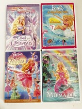 Barbie DVD Movies Lot of 4