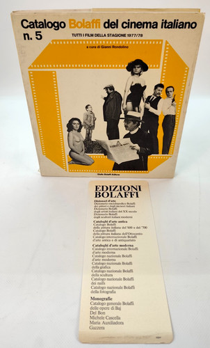 Catalogo bolaffi del cinema - catalogo,