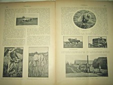 IL PANE- DALLA SEMINATRICE MECCANICA ALLA TREBBIATRICE A VAPORE - 1909