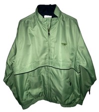 Giacca da golf verde ricamata