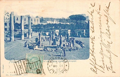 Ei694 cartolina pozzuoli - cartolina,