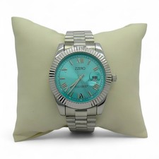 Orologio quadrante azzurro