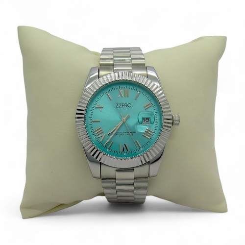 Orologio quadrante azzurro