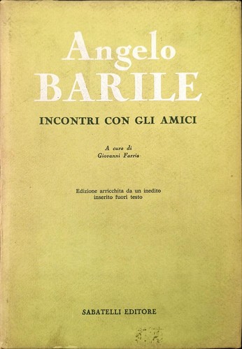 Barile incontri con gli - barile,