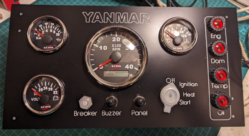 Yanmar deluxe pannello - yanmar, di