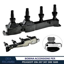 Bobina Accensione per PEUGEOT 1007, 206, 207 1.6 kw79-80 dal 2000 in poi BAPE005