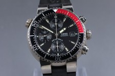 Exc+5*Box ORIS Regulator 300m Diver 7542P Orologio Uomo Automatico Nero...