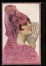 Cartolina artistica firmata Chantecler: Le Desprecio 