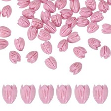 Perline fiori corallo - 50,