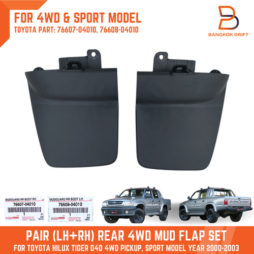 Parafango posteriore 4x4 - parafango,