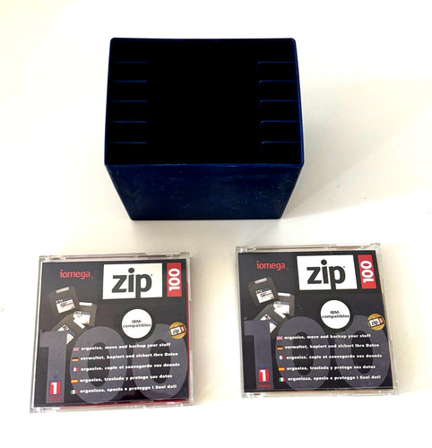 Iomega zip 100 cartouches - zip, mo