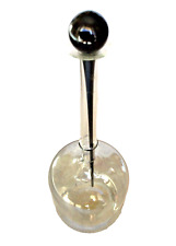Ampolla Bottiglia in Vetro soffiato borosilicato soffiato a Bocca Made in Italy
