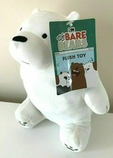 We Bare Bear Plush Sitting