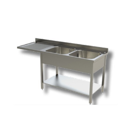 Lavello 180x70x85 acciaio - , inox
