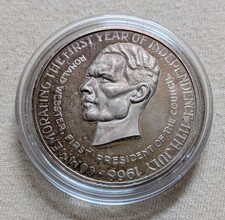 Anguilla 1968 argento 999 (PP)