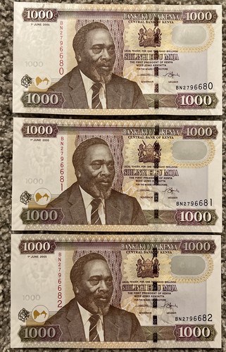 Lotto 1000 scellini kenya - scellini,