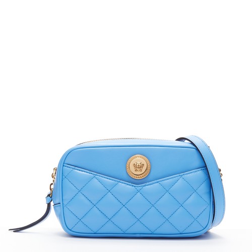 Borsa tracolla versace blu - a,