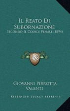 Reato Di Subornazione 