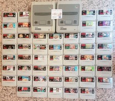 Lotto Console Giochi Usati Super Nintendo SNES NES Mario Kirby Retrogames Raro
