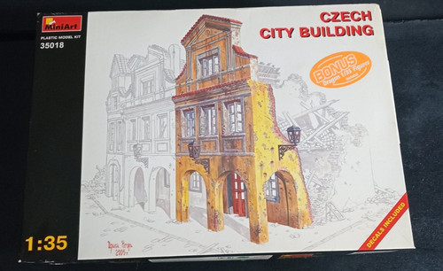 Miniart 35018 czech city - 1:35,
