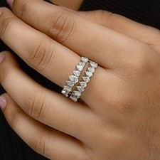 18K Oro Bianco 2.31Ct Naturale