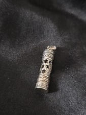 Ciondolo Mezuzah in argento