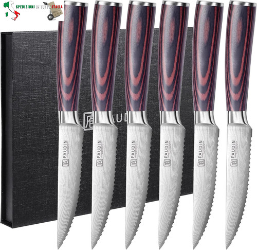 Coltelli bistecca set 6 - da,