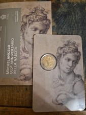 Raro 2 Euro San Marino 2025 Michelangelo