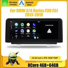 Per BMW F30 F31 F32 F33 NBT autoradio Android 14 8Core 4+64G CarPlay GPS WIFI BT