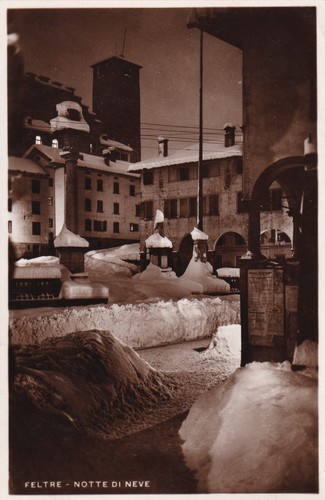Cartolina belluno feltre - cartolina,