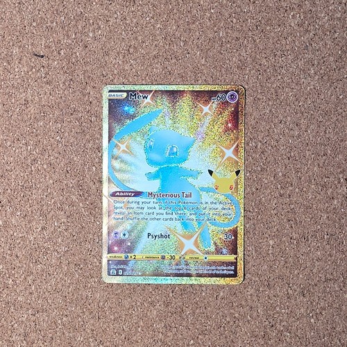 Shiny mew secret gold - secret,
