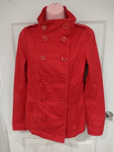 Giacca denim rosso diviso - h&m,