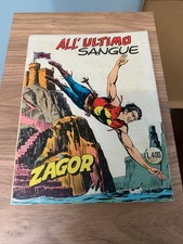 ZAGOR SCRITTA ROSSA N°92 ALL'ULTIMO SANGUE L.400 OTTIMO GENNAIO 1978