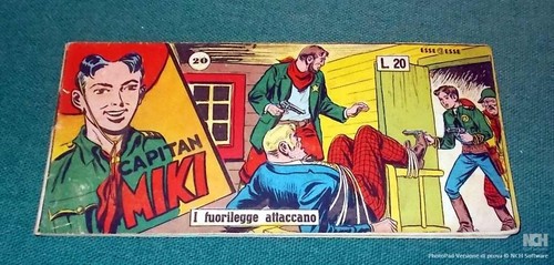 Capitan miki striscia - striscia, viii^