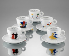 5 tazze Illy collection 1999