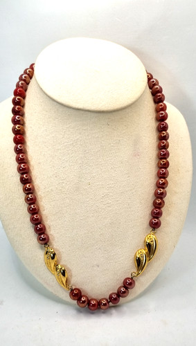 Murano luster beads collana - beads,